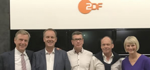 Besuch beim ZDF-heute journal